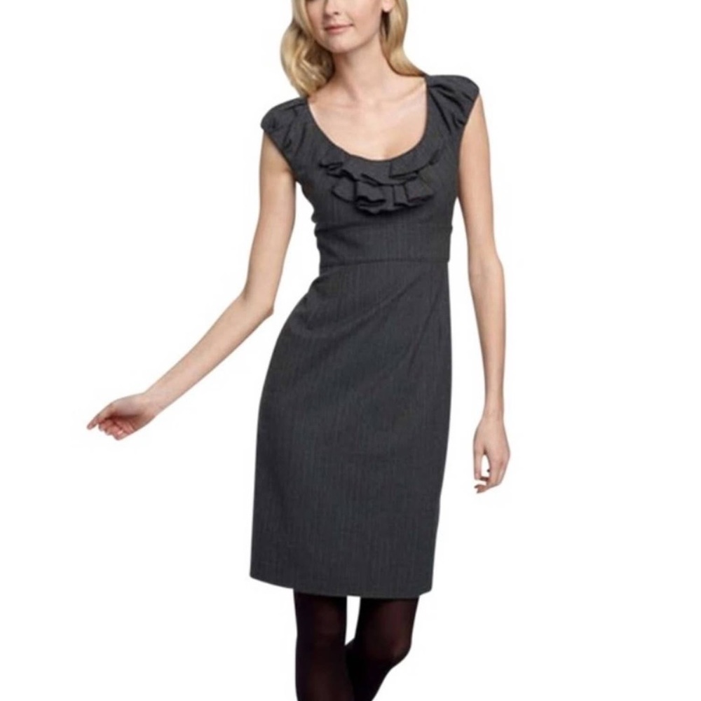 ELIZA J Sheath Pinstriped Dress
